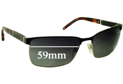 Tommy Hilfiger TH Sun Rx 13 Replacement Lenses 59mm wide 