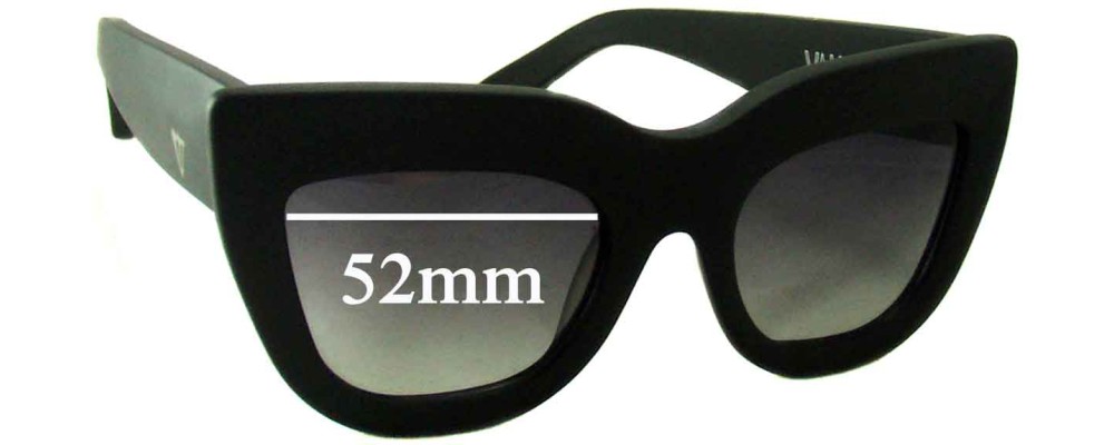 Valley Marmont New Sunglass Lenses - 52mm Wide