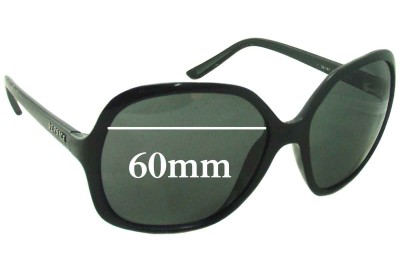Versace MOD 4175 Replacement Sunglass Lenses - 60mm Wide 