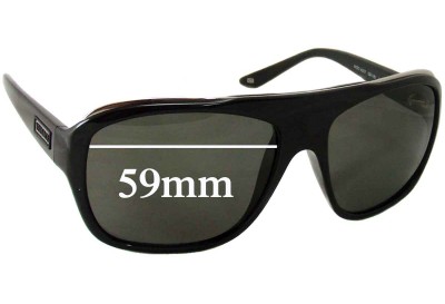 Versace MOD 4227 Replacement Lenses 59mm wide 