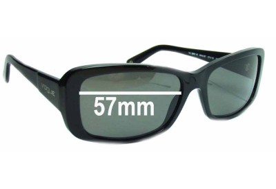 Vogue VO2661-S Replacement Lenses 57mm wide 