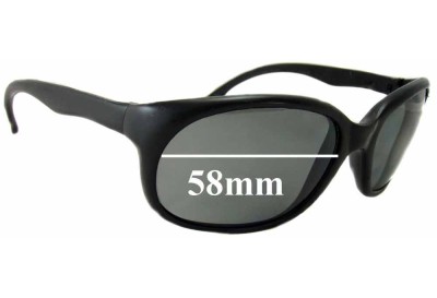 Vuarnet Unknown Model - 42mm high Replacement Lenses 58mm wide 