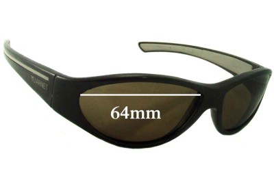 Vuarnet Unknown Model Replacement Lenses 64mm wide 