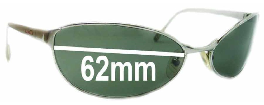 Sunglass Fix Replacement Lenses for Arnette Steel Swinger AN3002 - 62mm Wide