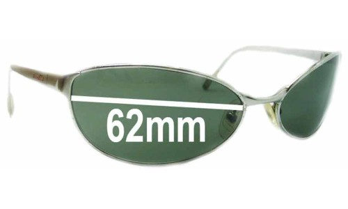 Sunglass Fix Replacement Lenses for Arnette Steel Swinger AN3002 - 62mm Wide 