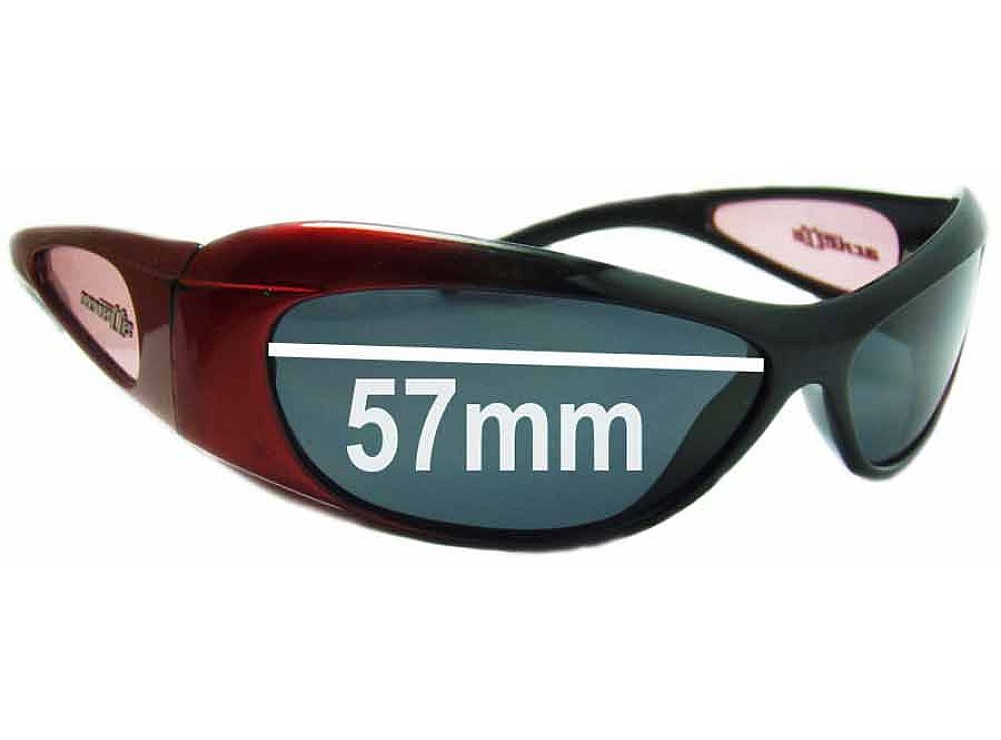 Sunglass Fix Lentes de Repuesto para Arnette Elixir AN280 - 57mm Wide Sunglass Fix Lentes de Repuesto para Arnette Elixir AN280 - 57mm Wide