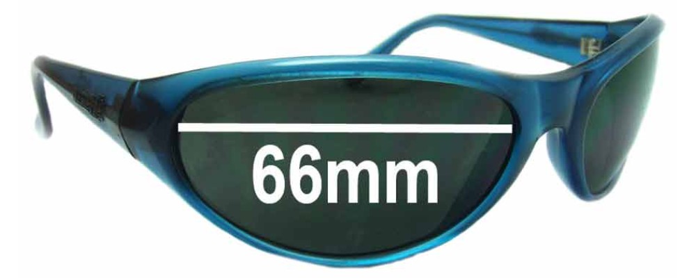Sunglass Fix Replacement Lenses for Arnette Ravens - 66mm Wide