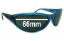 Sunglass Fix Replacement Lenses for Arnette Ravens - 66mm Wide 