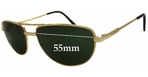 Arnette Aviator Style (Older) 55mm Replacement Lenses