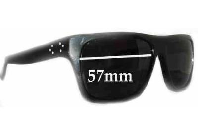 Blinde Daddy Replacement Lenses 57mm wide 