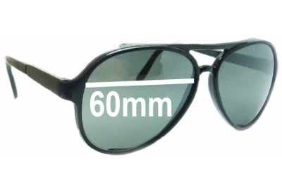 Bolle 8221 Replacement Sunglass Lenses - 60mm Wide 