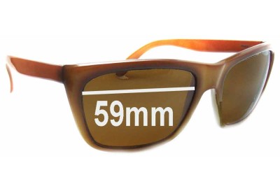 Bolle IREX TRG Bte S.G.D.G Depose Replacement Sunglass Lenses - 59mm 