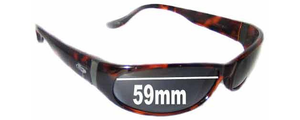 Sunglass Fix Replacement Lenses for Bolle Canebrake - 59mm Wide