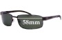 Sunglass Fix Replacement Lenses for Bolle Jwalker - 58mm Wide 