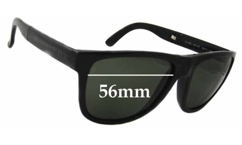 Sunglass Fix Replacement Lenses for Burberry B 4106 - 56mm Wide 