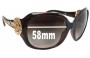 Sunglass Fix Replacement Lenses for Bvlgari 8056-B - 58mm Wide 
