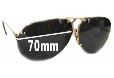 Carrera SHTS6482 Replacement Lenses 70mm wide 