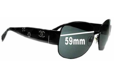 Chanel 4174-B Replacement Lenses 59mm wide 
