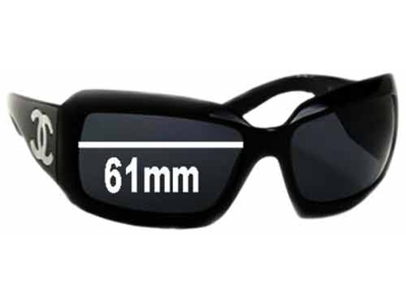 Chanel 5076-H 61mm Replacement Lenses by Sunglass Fix™