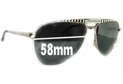 Dolce & Gabbana DG6014 Replacement Sunglass Lenses - 58mm wide 
