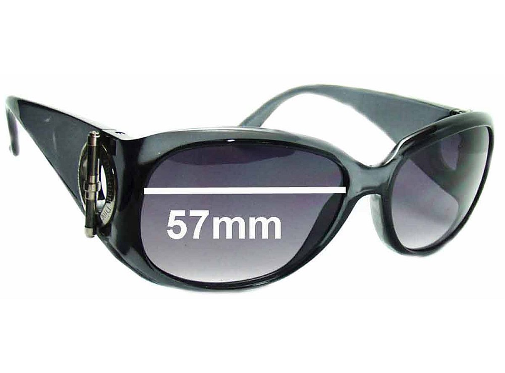 Sunglass Fix Replacement Lenses for Christian Dior Design 2 - 57mm Wide Sunglass Fix Replacement Lenses for Christian Dior Design 2 - 57mm Wide