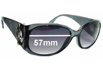 Christian Dior Design 2 Replacement Lenses 57mm wide 