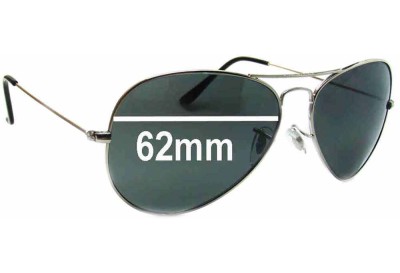 Christian Dior 0049S Replacement Lenses 62mm wide 