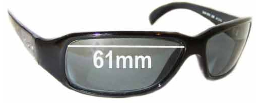 Sunglass Fix Replacement Lenses for Dolce & Gabbana DG2075 - 61mm Wide