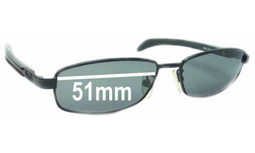 Sunglass Fix Replacement Lenses for Dolce & Gabbana DG2048 - 51mm Wide 