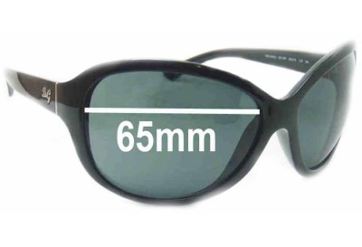 Dolce & Gabbana DG8053 Replacement Sunglass Lenses - 65mm wide 