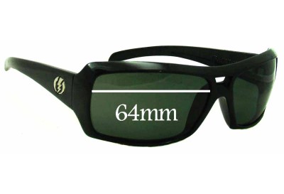 Electric BSG Replacement Sunglass Lenses - 64mm Wide 