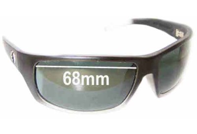 Electric Tech XL Replacement Lenses 68mm wide 