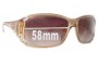Sunglass Fix Replacement Lenses for Gucci GG2550/S - 58mm Wide 
