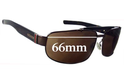 Gucci GG1844/S Replacement Lenses 66mm wide 