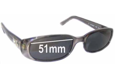 Gucci GG2452 Replacement Sunglass Lenses - 51mm wide 