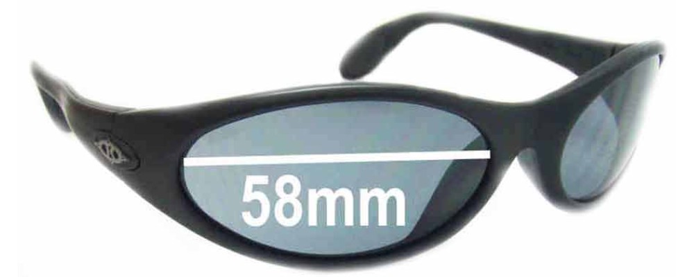 Sunglass Fix Replacement Lenses for Killer Loop K1110 The Fix - 58mm Wide