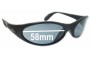 Sunglass Fix Replacement Lenses for Killer Loop K1110 The Fix - 58mm Wide 