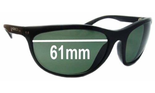 Sunglass Fix Replacement Lenses for Mako Easy Rider 9319 - 61mm Wide 