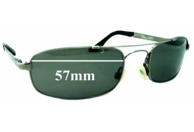Mako Twist 9442 Replacement Lenses 57mm wide 