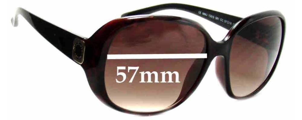Sunglass Fix Replacement Lenses for Marc by Marc Jacobs MMJ 150/S - 57mm Wide