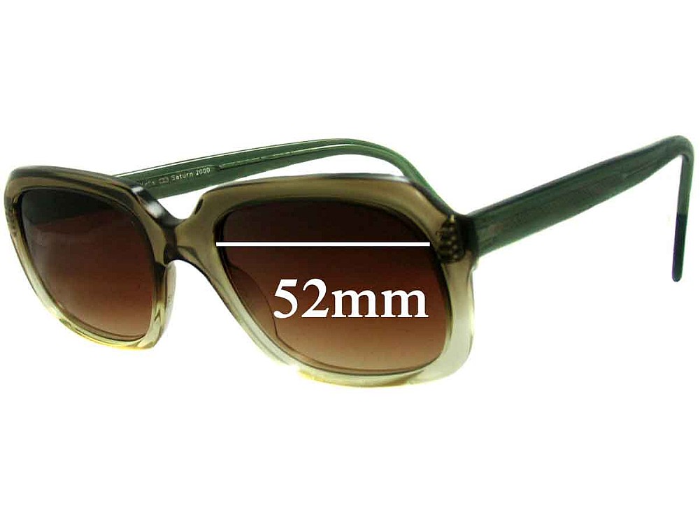 Sunglass Fix Verres de Remplacement pour Martin Wells Saturn 2000 - 52mm Wide Sunglass Fix Verres de Remplacement pour Martin Wells Saturn 2000 - 52mm Wide