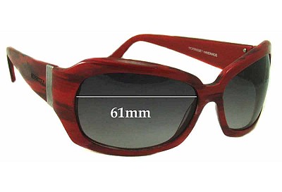 Oroton  Jackie Oh Verres de Remplacement 61mm wide 