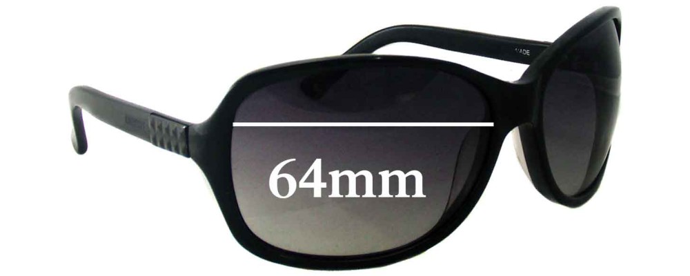 Morrissey 1002930 Replacement Sunglass Lenses - 64mm Wide