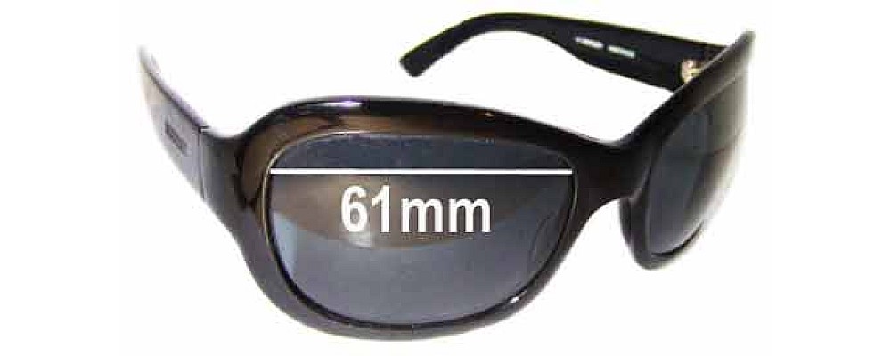 Morrissey Jackie Oh Replacement Sunglass Lenses - 61mm wide