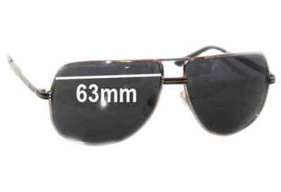Morrissey Mile High Replacement Lenses 63mm wide 