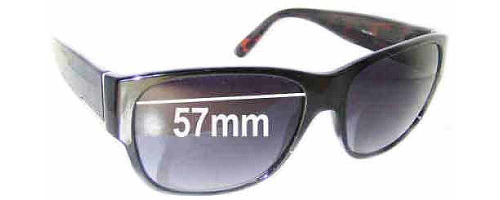 Sunglass Fix Replacement Lenses for Morrissey Outsiders - 57mm Wide