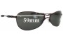 Sunglass Fix Replacement Lenses for Oakley Crosshair S - 59mm Wide 