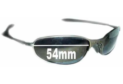 Oakley A-Wire 1.0 Replacement Lenses 54mm wide 