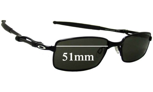 Sunglass Fix Replacement Lenses for Oakley Coilover OX5043 - 51mm Wide 