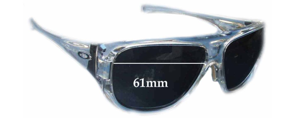Sunglass Fix Replacement Lenses for Oakley Correspondent OO9094 - 61mm Wide